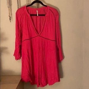 Pink Free People Dress